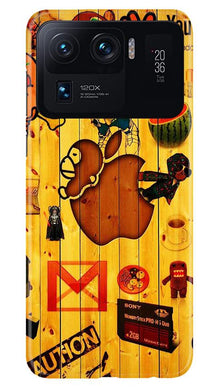 Wooden Texture Mobile Back Case for Mi 11 Ultra (Design - 367)