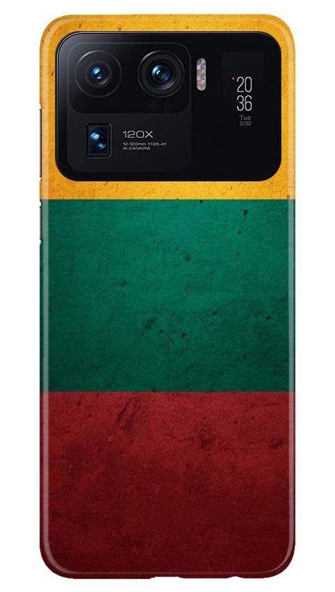 Color Pattern Mobile Back Case for Mi 11 Ultra (Design - 374)