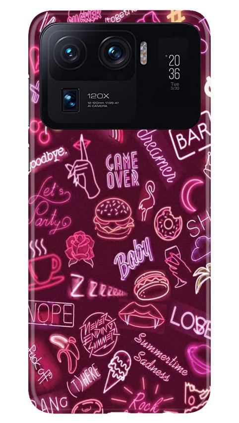 Party Theme Mobile Back Case for Mi 11 Ultra (Design - 392)