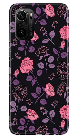 Rose Black Background Case for Mi 11X 5G