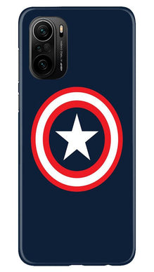 Captain America Mobile Back Case for Mi 11X 5G (Design - 42)