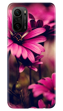 Purple Daisy Mobile Back Case for Mi 11X 5G (Design - 65)