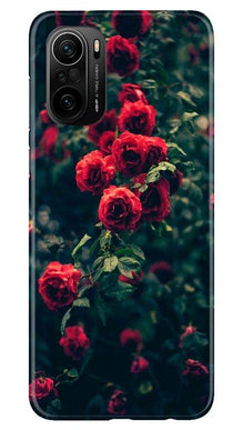 Red Rose Mobile Back Case for Mi 11X 5G (Design - 66)