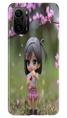 Cute Girl Mobile Back Case for Mi 11X 5G (Design - 92)
