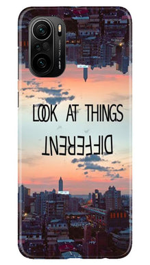 Look at things different Mobile Back Case for Mi 11X 5G (Design - 99)
