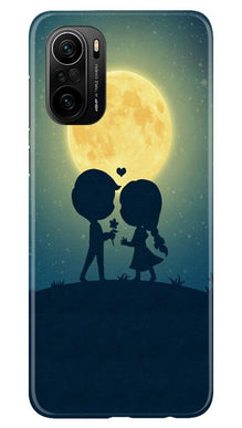 Love Couple Mobile Back Case for Mi 11X 5G  (Design - 109)