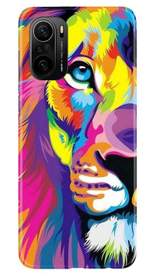 Colorful Lion Mobile Back Case for Mi 11X 5G  (Design - 110)