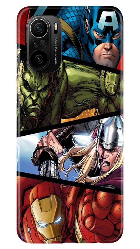 Avengers Superhero Case for Mi 11X 5G  (Design - 124)