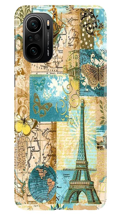 Travel Eiffel Tower Case for Mi 11X 5G (Design No. 206)