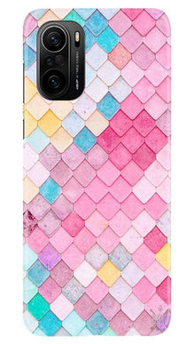 Pink Pattern Mobile Back Case for Mi 11X 5G (Design - 215)
