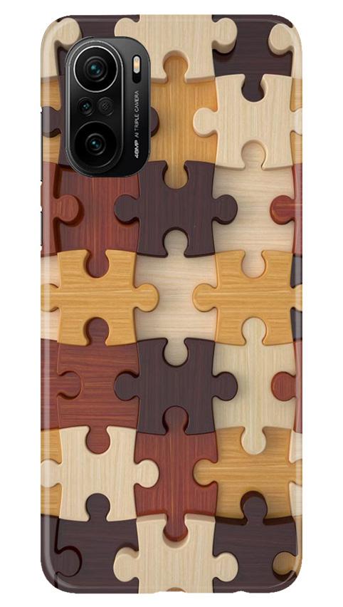 Puzzle Pattern Case for Mi 11X 5G (Design No. 217)