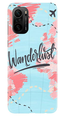 Wonderlust Travel Mobile Back Case for Mi 11X 5G (Design - 223)