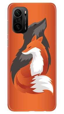 Wolf  Mobile Back Case for Mi 11X 5G (Design - 224)