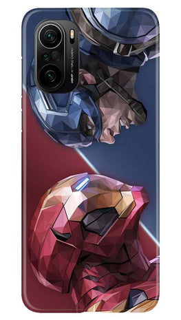 Ironman Captain America Case for Mi 11X 5G (Design No. 245)