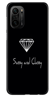 Sassy and Classy Mobile Back Case for Mi 11X 5G (Design - 264)