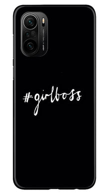 #GirlBoss Mobile Back Case for Mi 11X 5G (Design - 266)