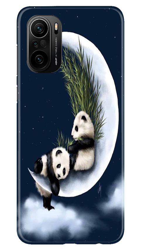 Panda Moon Mobile Back Case for Mi 11X 5G (Design - 318)