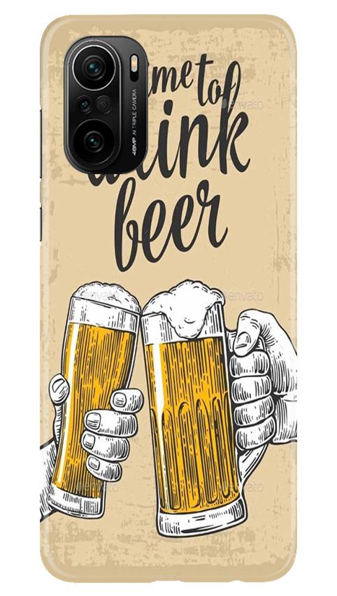 Drink Beer Mobile Back Case for Mi 11X 5G (Design - 328)