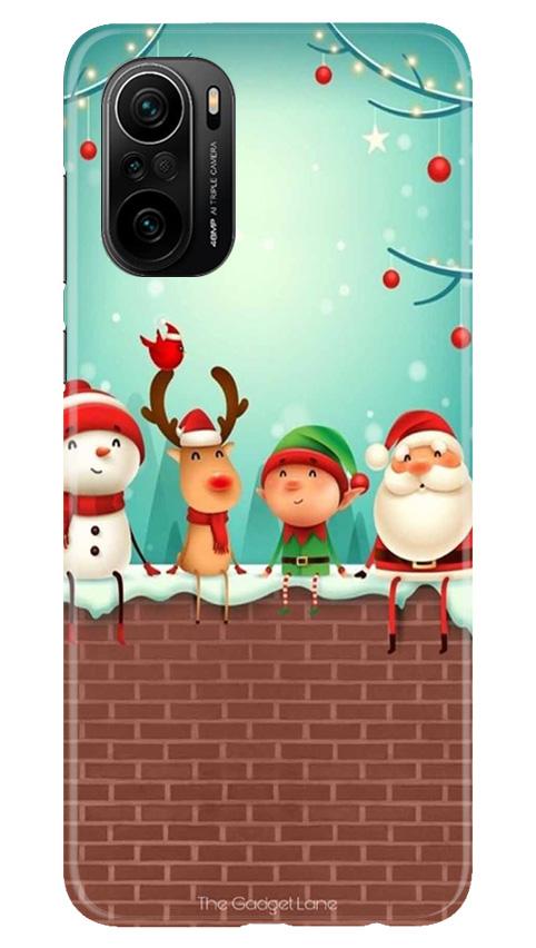 Santa Claus Mobile Back Case for Mi 11X 5G (Design - 334)