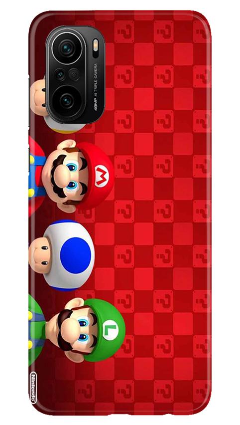 Mario Mobile Back Case for Mi 11X 5G (Design - 337)
