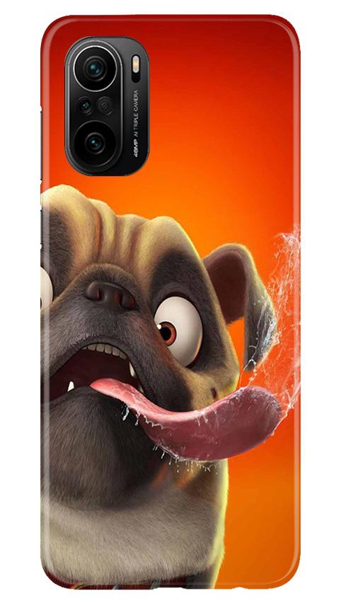 Dog Mobile Back Case for Mi 11X 5G (Design - 343)