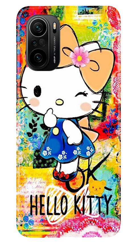 Hello Kitty Mobile Back Case for Mi 11X 5G (Design - 362)