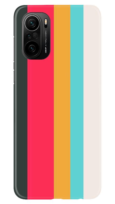Color Pattern Mobile Back Case for Mi 11X 5G (Design - 369)