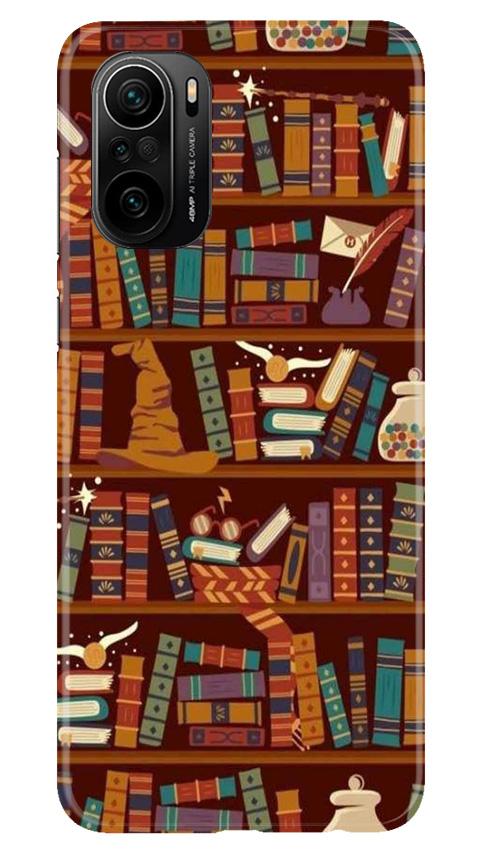 Book Shelf Mobile Back Case for Mi 11X 5G (Design - 390)