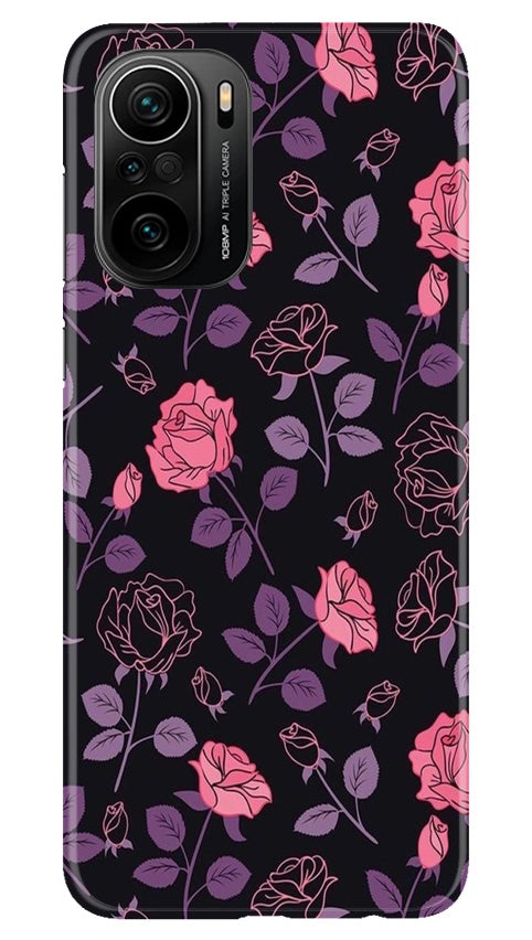 Rose Pattern Case for Mi 11X Pro 5G