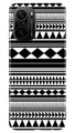 Black white Pattern Case for Mi 11X Pro 5G