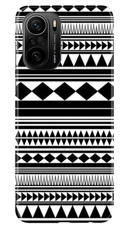 Black white Pattern Case for Mi 11X Pro 5G