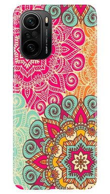 Rangoli art Mobile Back Case for Mi 11X Pro 5G (Design - 6)
