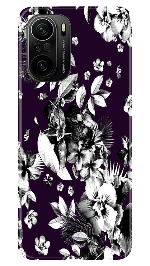 white flowers Case for Mi 11X Pro 5G