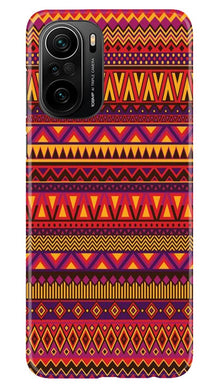 Zigzag line pattern2 Mobile Back Case for Mi 11X Pro 5G (Design - 10)