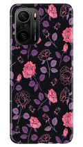 Rose Black Background Case for Mi 11X Pro 5G