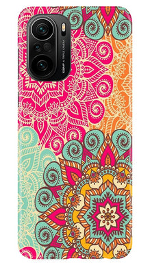 Rangoli art2 Mobile Back Case for Mi 11X Pro 5G (Design - 29)