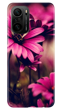 Purple Daisy Mobile Back Case for Mi 11X Pro 5G (Design - 65)