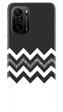 Black white Pattern2Mobile Back Case for Mi 11X Pro 5G (Design - 83)