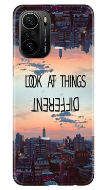 Look at things different Mobile Back Case for Mi 11X Pro 5G (Design - 99)