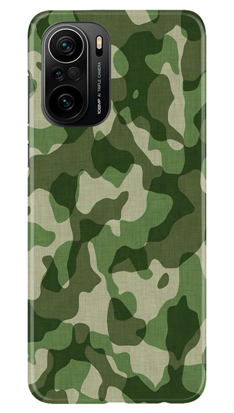 Army Camouflage Case for Mi 11X Pro 5G(Design - 106)
