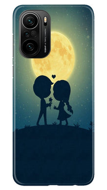 Love Couple Mobile Back Case for Mi 11X Pro 5G  (Design - 109)