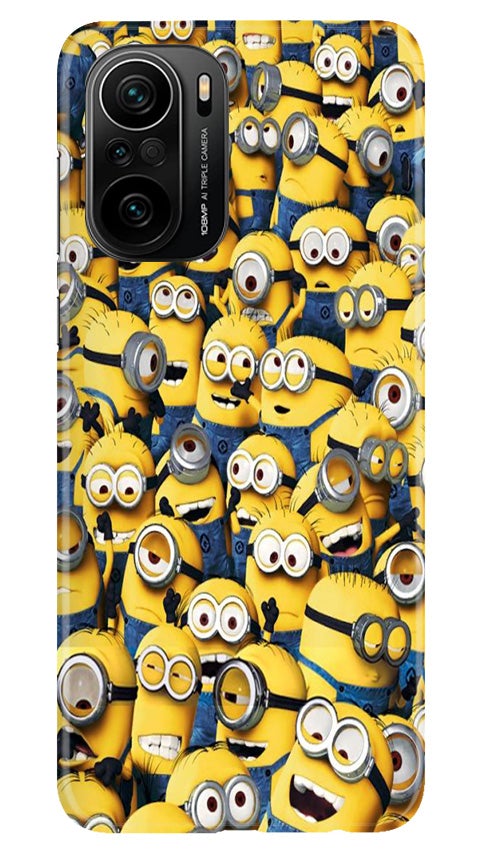 Minions Case for Mi 11X Pro 5G  (Design - 126)