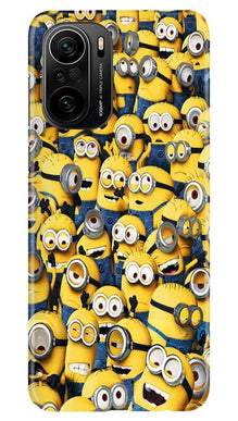 Minions Mobile Back Case for Mi 11X Pro 5G  (Design - 126)