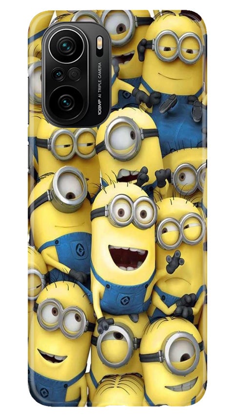 Minions Case for Mi 11X Pro 5G  (Design - 127)