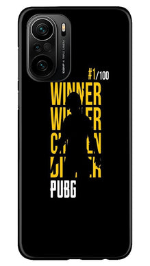 Pubg Winner Winner Mobile Back Case for Mi 11X Pro 5G  (Design - 177)