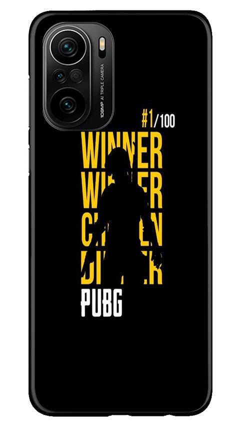 Pubg Winner Winner Case for Mi 11X Pro 5G  (Design - 177)
