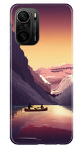 Mountains Boat Case for Mi 11X Pro 5G (Design - 181)