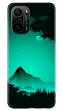 Moon Mountain Mobile Back Case for Mi 11X Pro 5G (Design - 204)