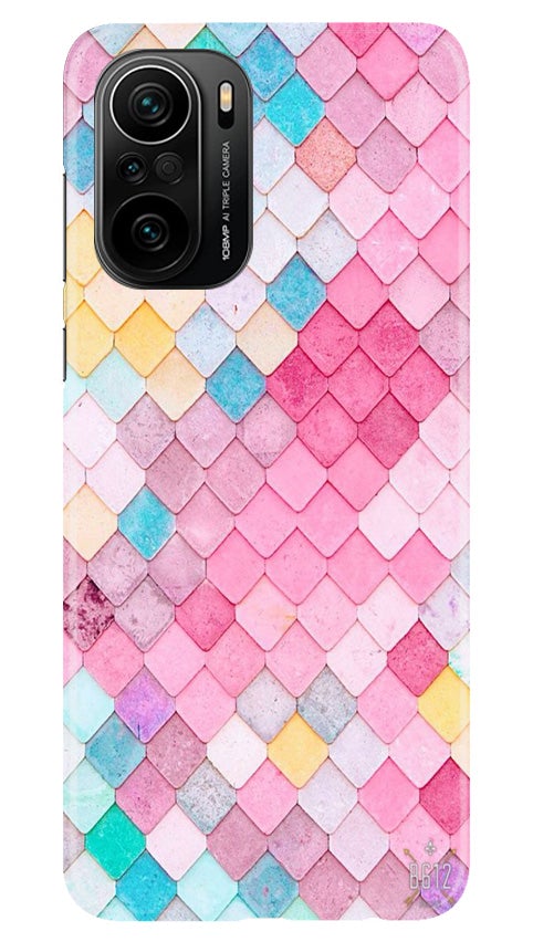 Pink Pattern Case for Mi 11X Pro 5G (Design No. 215)