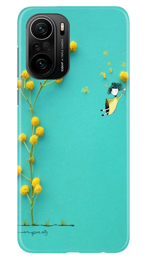 Flowers Girl Case for Mi 11X Pro 5G (Design No. 216)